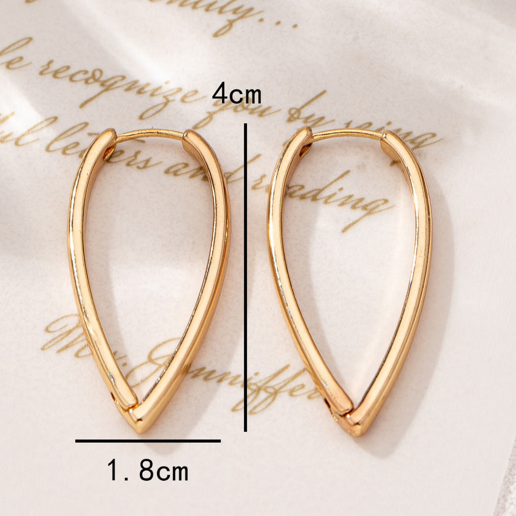 Womens Minimalist Stylish Asymmetric And Personalized Earrings