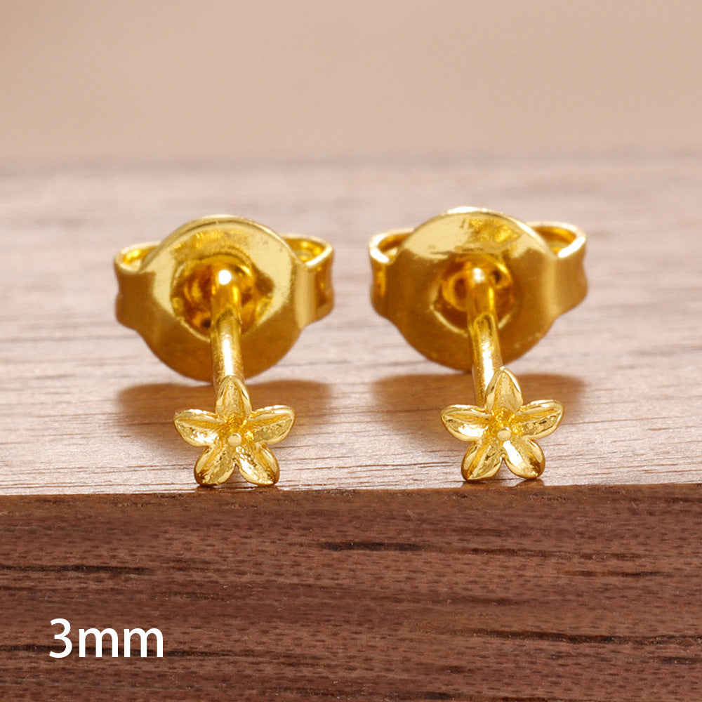 Minimalist Multi-centimeter Stud Earrings