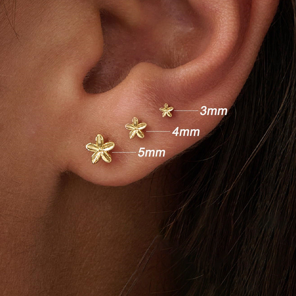 Minimalist Multi-centimeter Stud Earrings