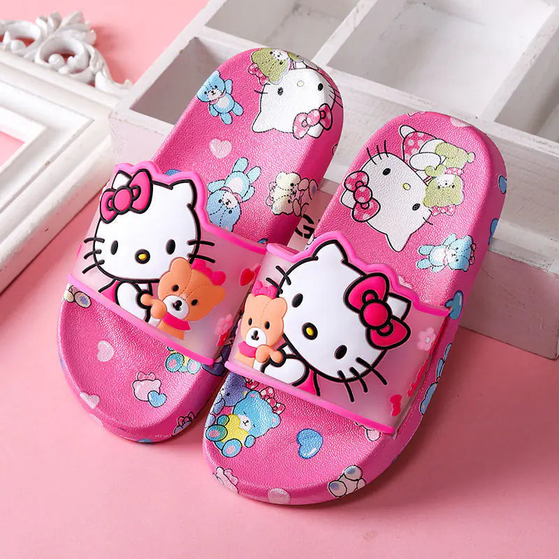 Girls' Summer Non-Slip Indoor Beach Slippers