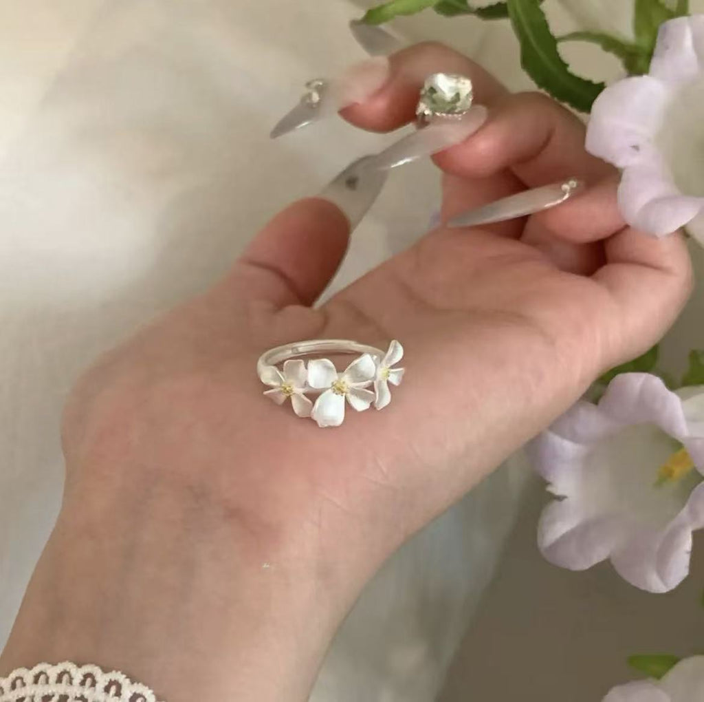 Colorfast Charm Ring Set For Women