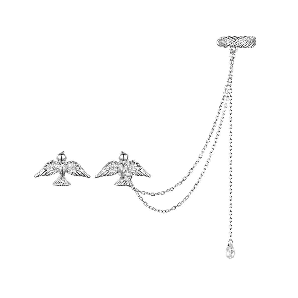 925 Sterling Silver Light-luxury, High-end Jewelry For Women