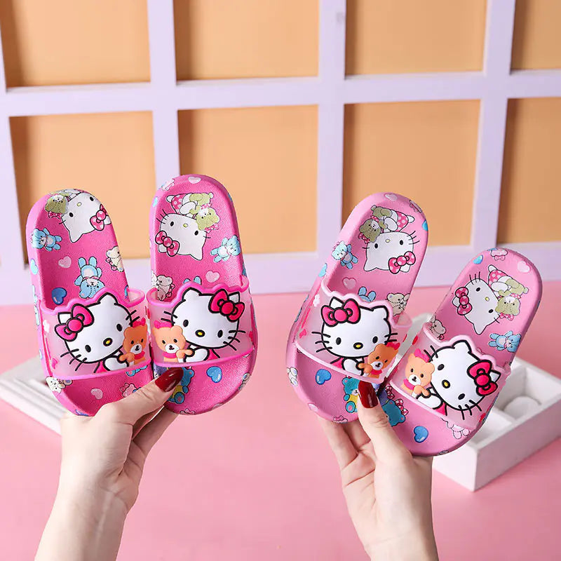 Girls' Summer Non-Slip Indoor Beach Slippers