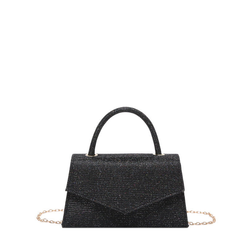 Black Color Diamond  Bag For Women
