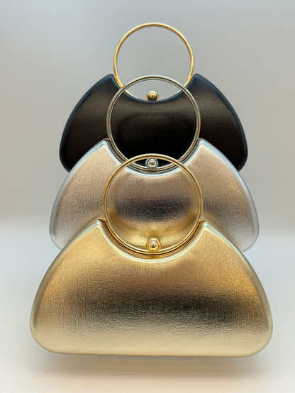 Fashionable Party Bag Color: Golden Silver Black