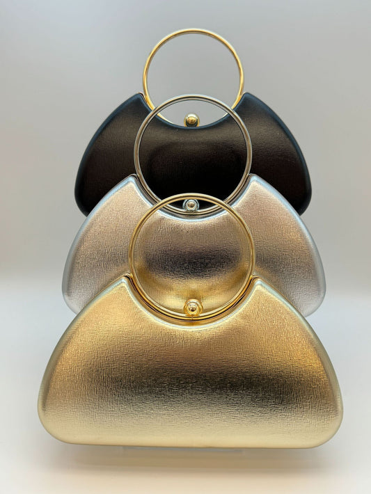 Fashionable Party Bag Color: Golden Silver Black