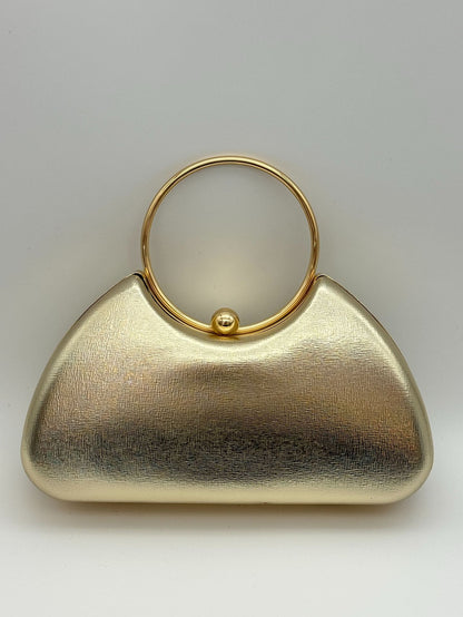 Fashionable Party Bag Color: Golden