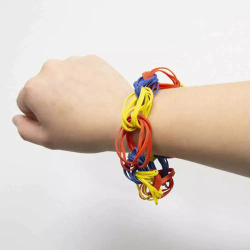 2 Oz./ 56.70 g Assorted Sizes and Colors Rubber Bands