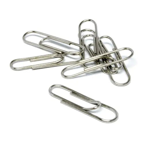 120pc Paper Clips- 1.2"- Silver