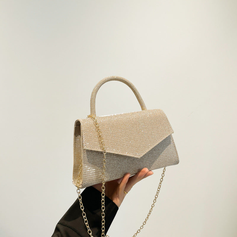Gold color Diamond  Bag