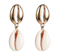 Alloy Shell Earrings for Women - European Style