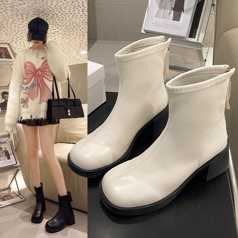 Womens Versatile Casual And Comfortable Ankle Boots