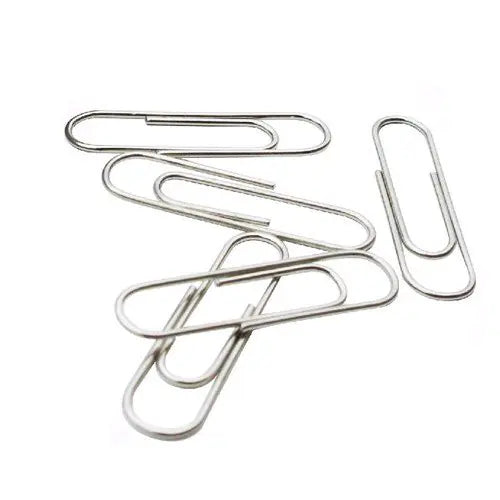 120pc Paper Clips- 1.2"- Silver
