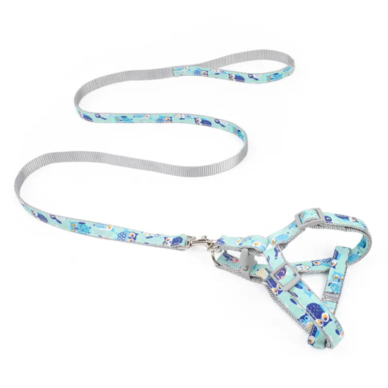 Dog Walking Traction Rope for Chest and Back Support