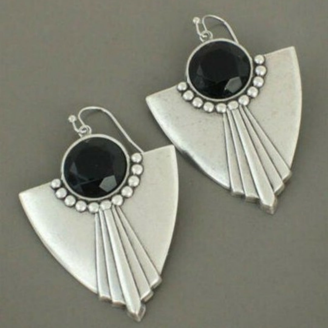 Female Creative Rotating Geometric Earrings