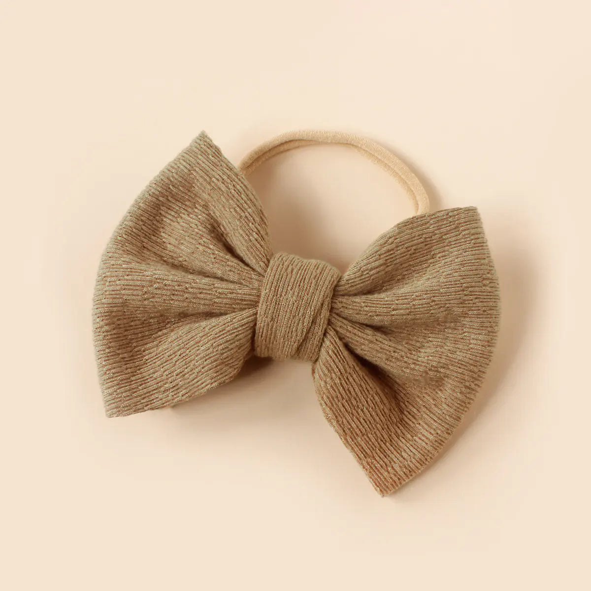 New Children's Hair Accessories - Soft Nylon Bow Headband
