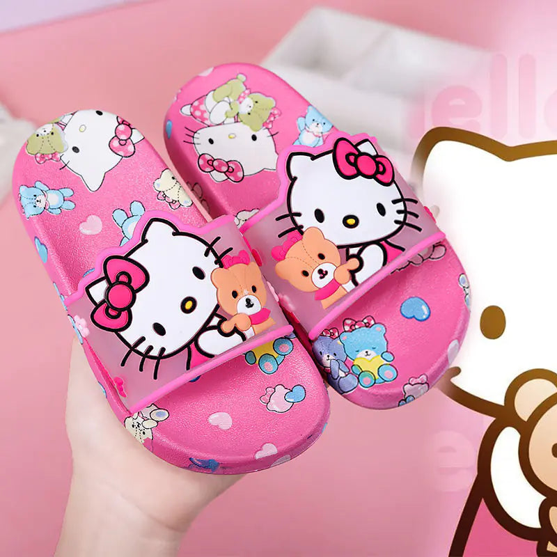 Girls' Summer Non-Slip Indoor Beach Slippers