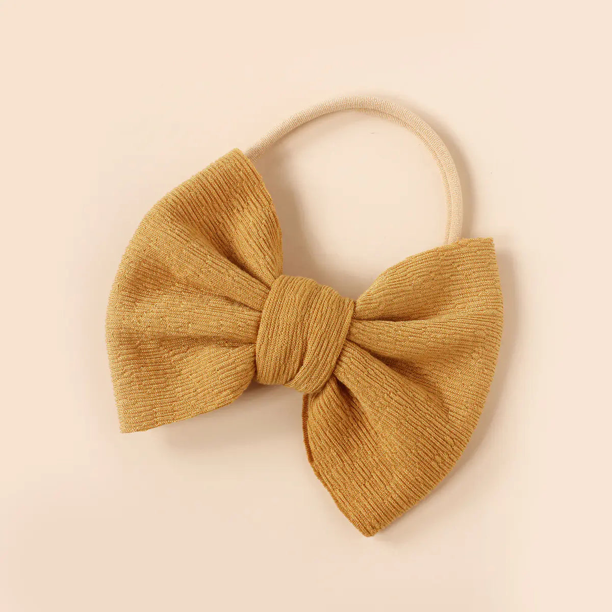 New Children's Hair Accessories - Soft Nylon Bow Headband