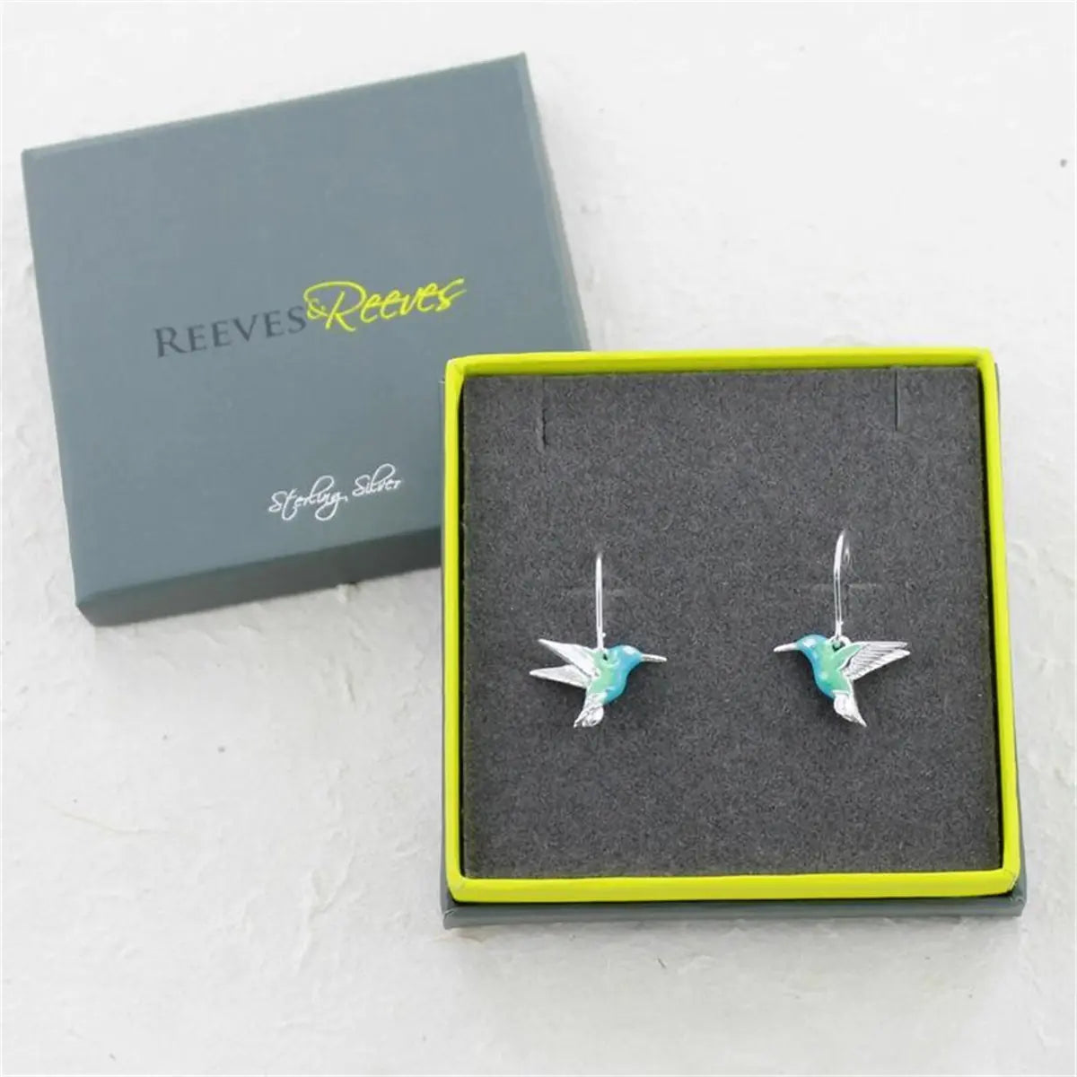 Fashion Vintage Blue Bird Earrings for Cross-Border Sale