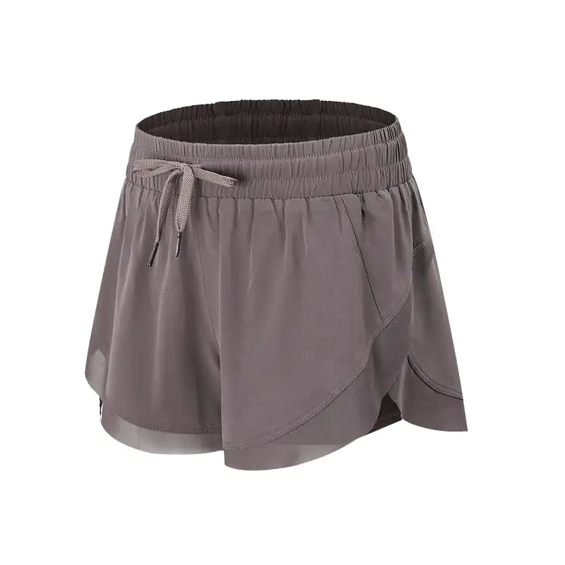 Slim Fit Stretch Yoga Shorts for Women