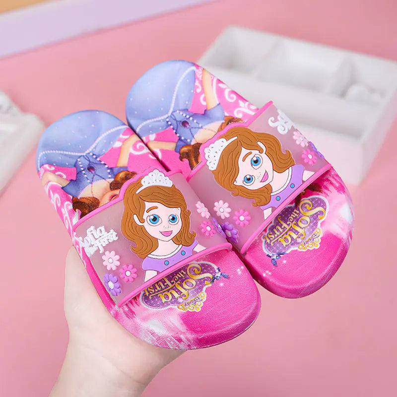 Girls' Summer Non-Slip Indoor Beach Slippers